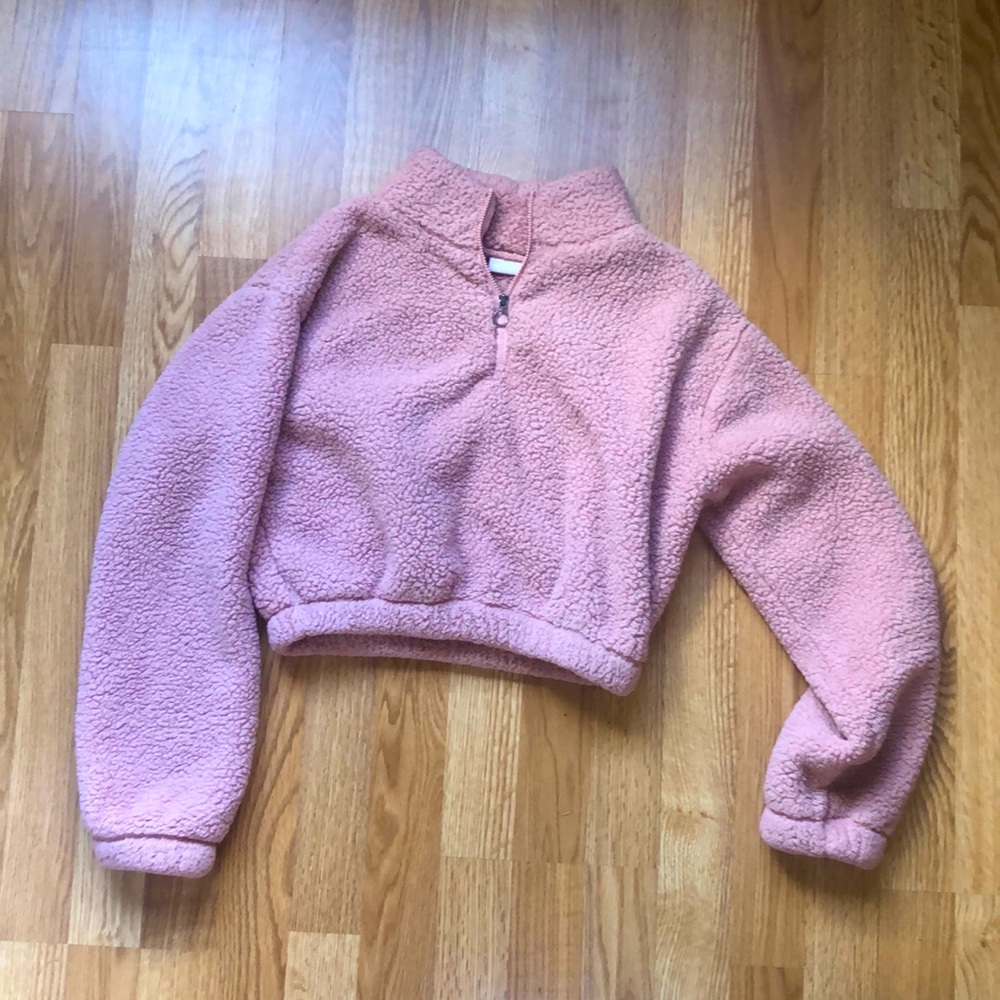 Cropped Quarter-Zip